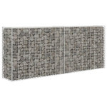 VIDAXL Panier de gabion Acier inoxydable 85x30x200 cm
