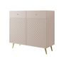 Voir la diapositive 1 : BEST MOBILIER Sorolla - buffet bas - 100 cm