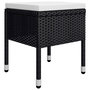 Voir la diapositive 5 : VIDAXL Ensemble a manger de jardin 7 pcs Noir