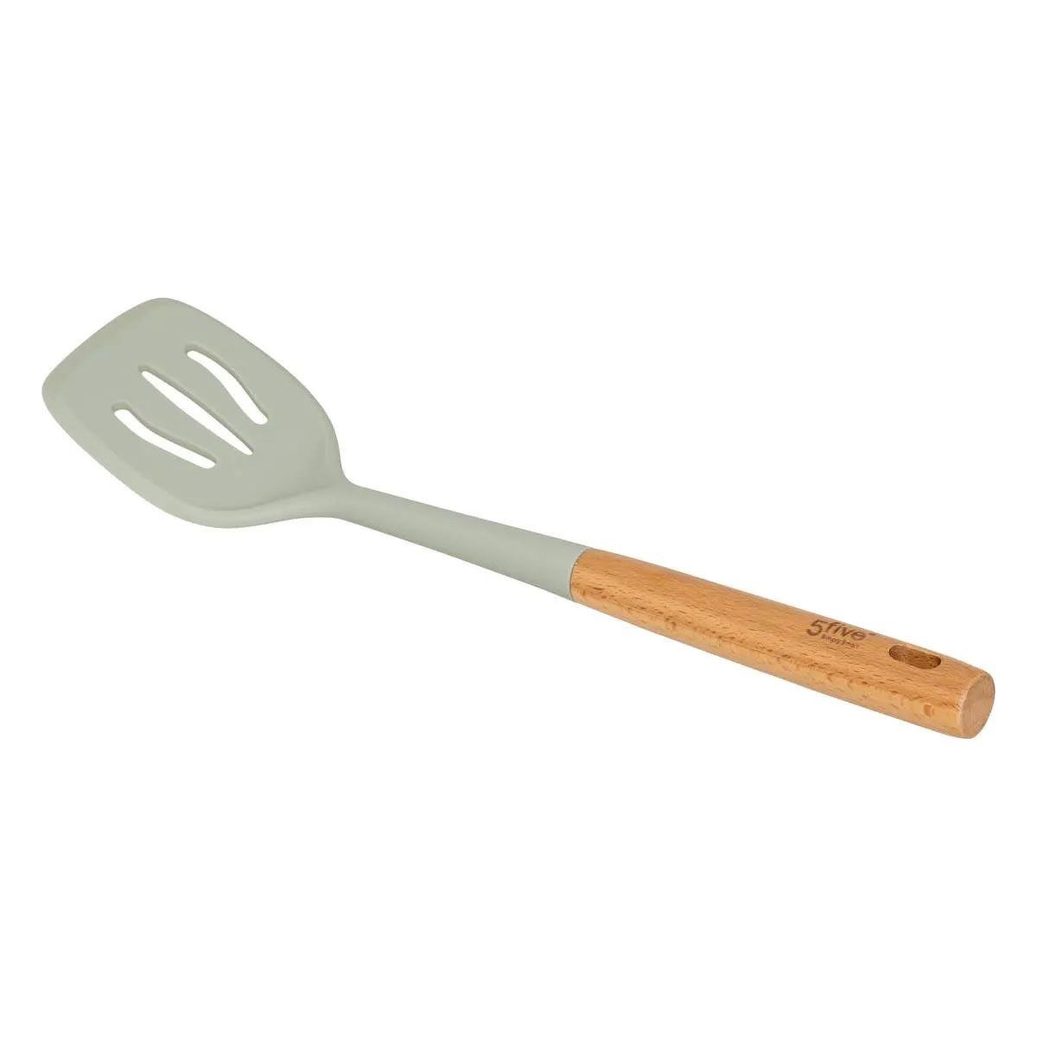 FIVE Spatule ajourée en silicone  horizon  34cm vert