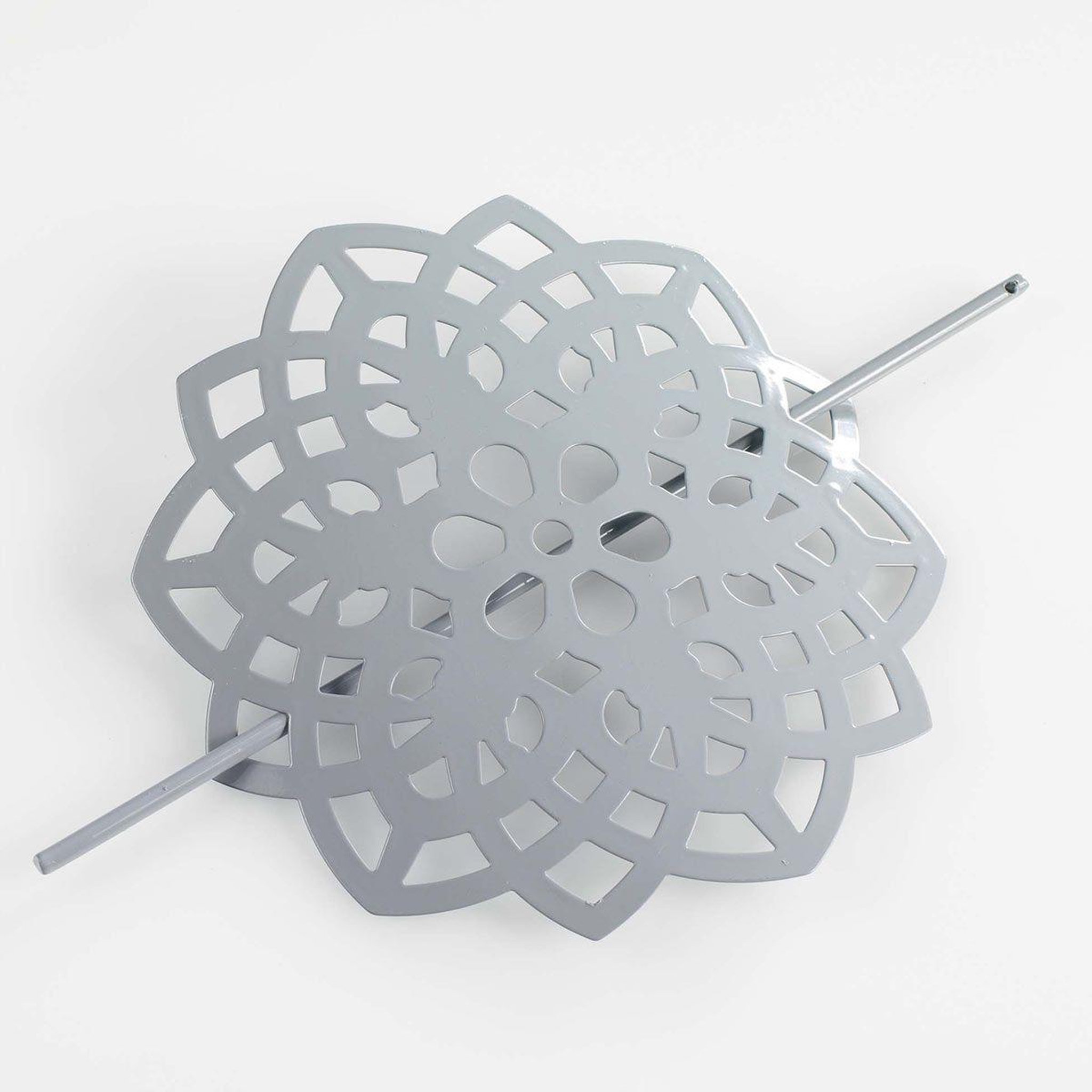 Voir la diapositive 2 : Douceur d'Intérieur Embrasse de rideau broche   rosae  17cm gris