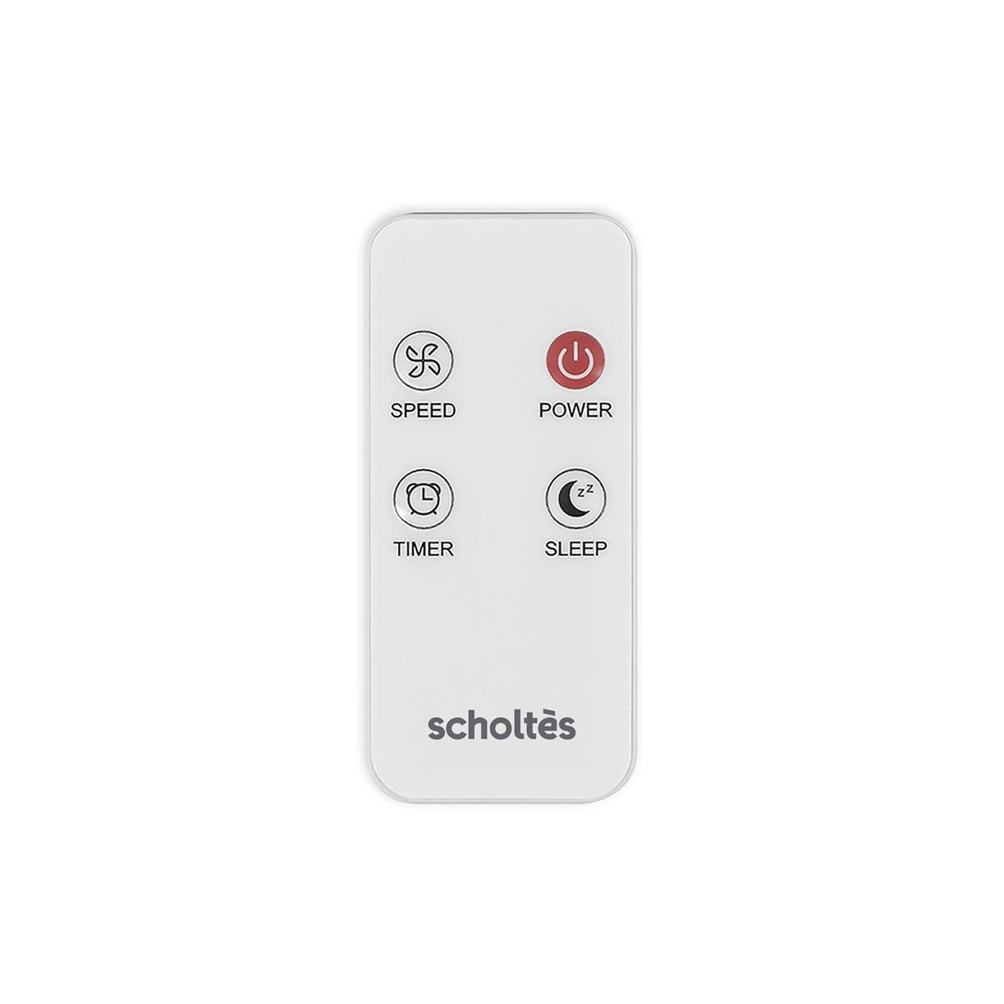 Voir la diapositive 3 : Scholtes Ventilateur sur pied 35cm 45w blanc - scus500dt