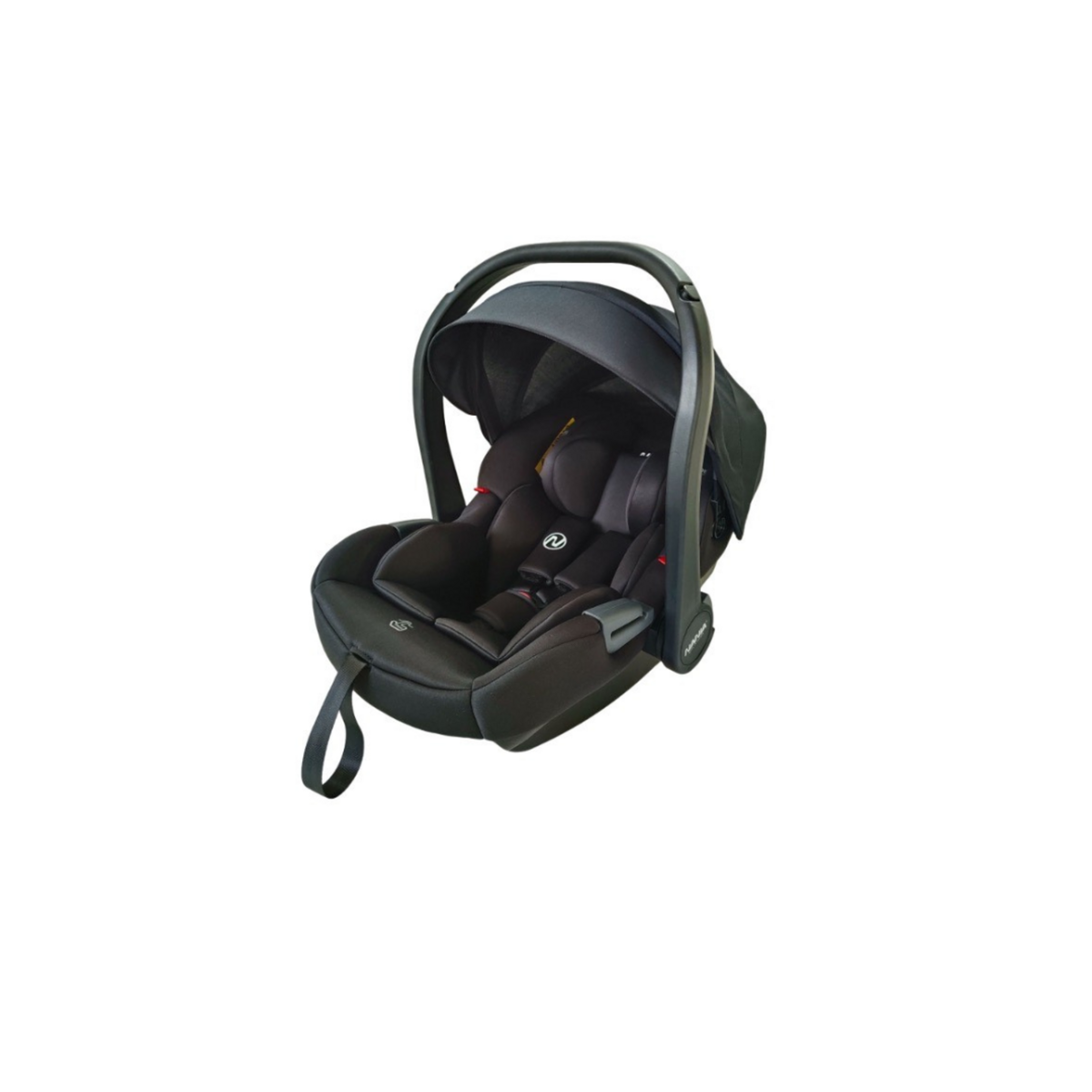 NANIA Siège auto bébé ceinturé NANIA Rimini 40-87 cm R129 i-Size –dès la naissance à 13 kg, Porte-Bébé Groupe 0+, Appuie-tête réglable – Protection Latérale -insert lombaire et de réduction