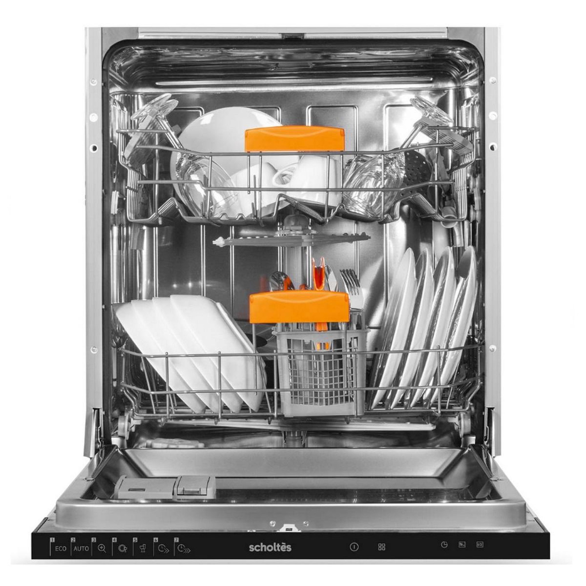 Voir la diapositive 1 : Scholtes Lave-vaisselle 60cm 13 couverts 45db tout intégrable - SODV1610F