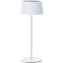 Voir la diapositive 1 : BRILLIANT Lampe de table d'extérieur - BRILLIANT - PICCO - LED et solaire - Métal et plastique - 5 W - Blanc
