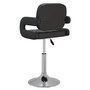 Voir la diapositive 5 : VIDAXL Chaises pivotantes a manger lot de 6 noir similicuir