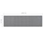 Voir la diapositive 6 : VIDAXL Tapis de couloir Gris fonce 50x200 cm