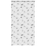 VIDAXL Store enrouleur de douche avec cassette largeur du tissu 136 cm