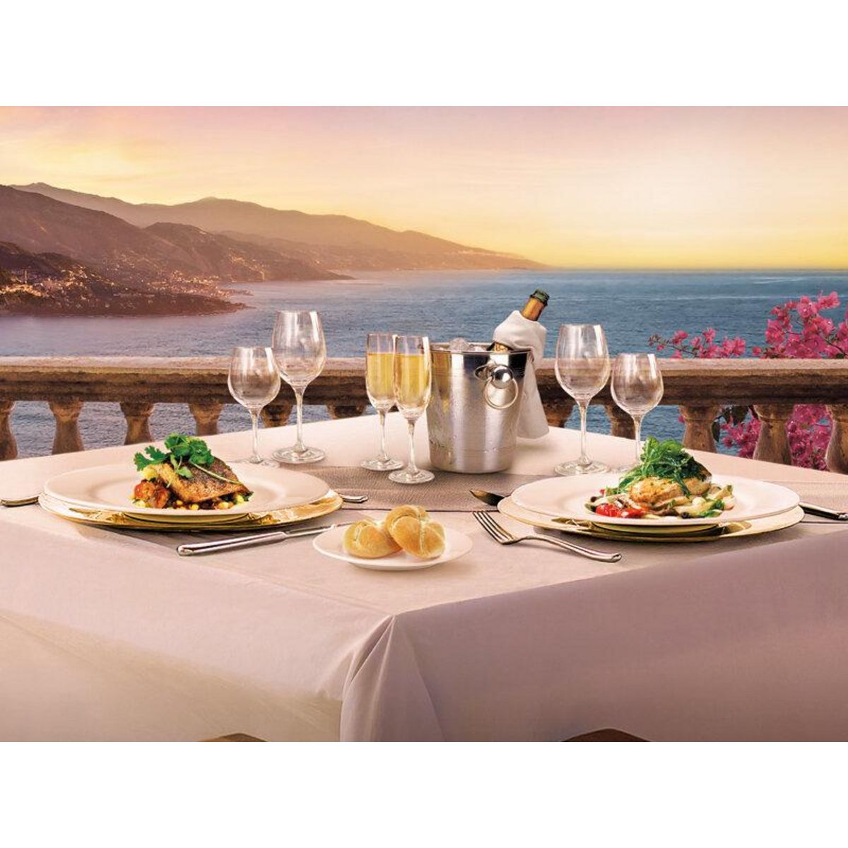 Smartbox Dîner romantique - Coffret Cadeau Gastronomie