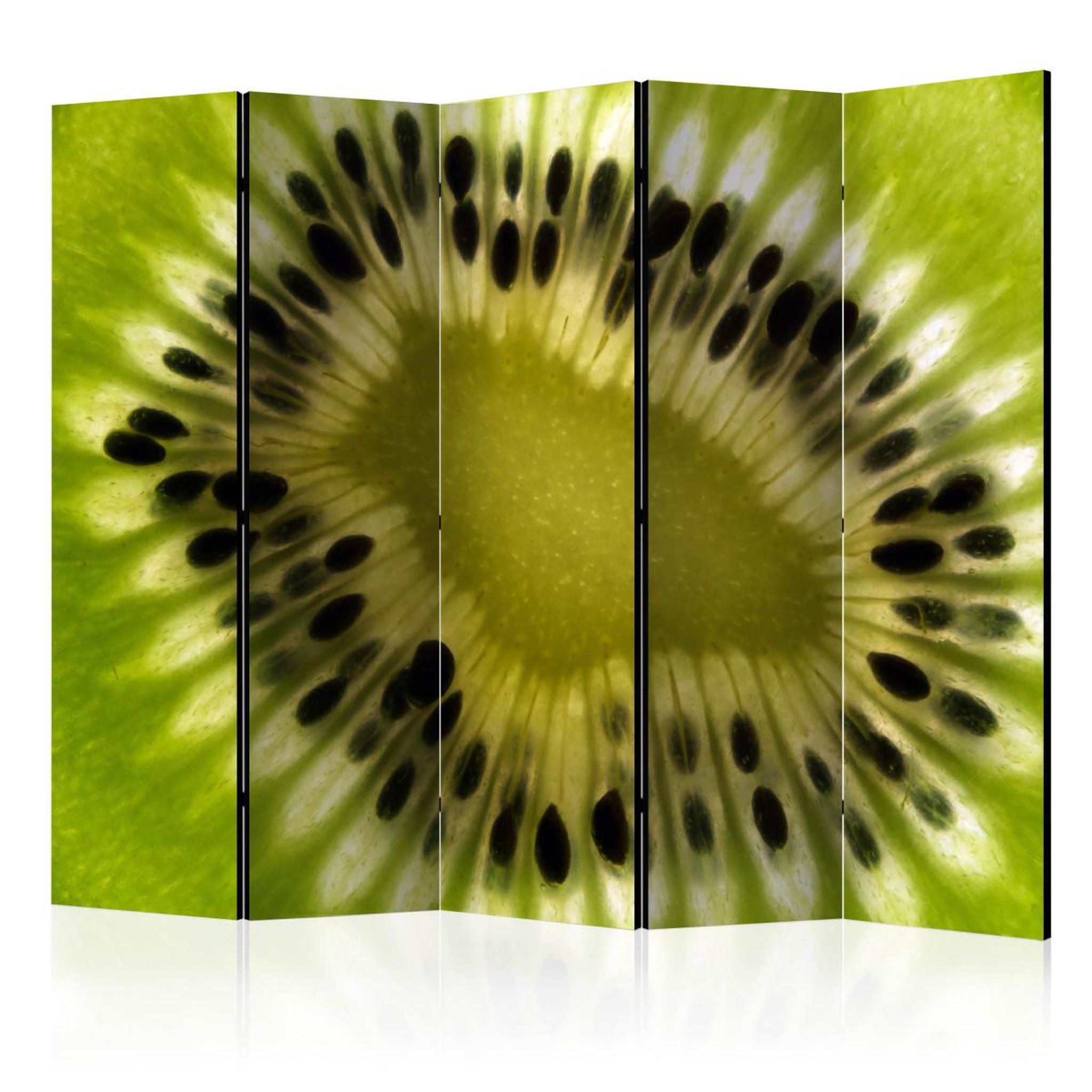 Paris Prix Paravent 5 volets  fruits : kiwi  172x225cm