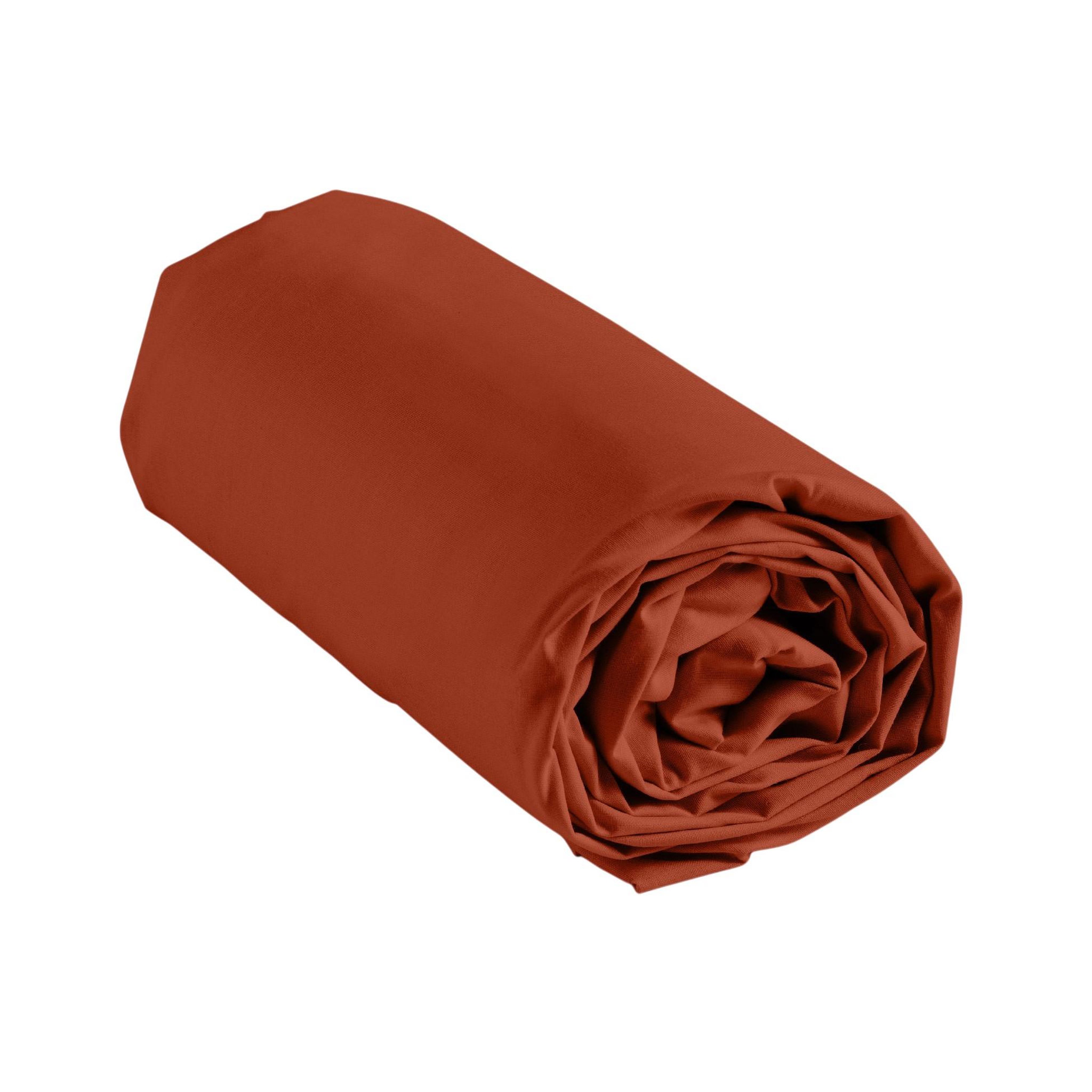 Eden Drap housse en coton line design et moderne. Coloris disponibles : Vert, Noir, Orange, Blanc, Beige, Rose, Rouge