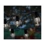 Voir la diapositive 2 : JARDIDECO Guirlande d'extérieur LED solaire style industriel - Jardideco