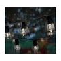 Voir la diapositive 2 : JARDIDECO Guirlande d'extérieur LED solaire style industriel - Jardideco