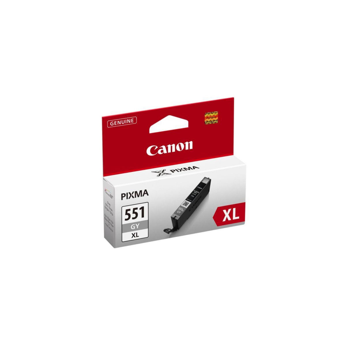 Canon Cartouche d'encre Originale CLI-551 XL Grise Haute Capacité - 6449B001