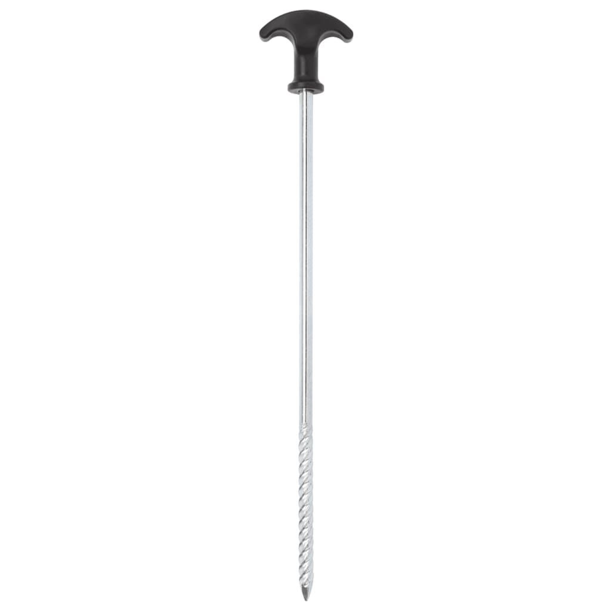 Voir la diapositive 3 : VIDAXL Piquets de tente 12 pcs 30 cm Ø7 mm acier galvanise