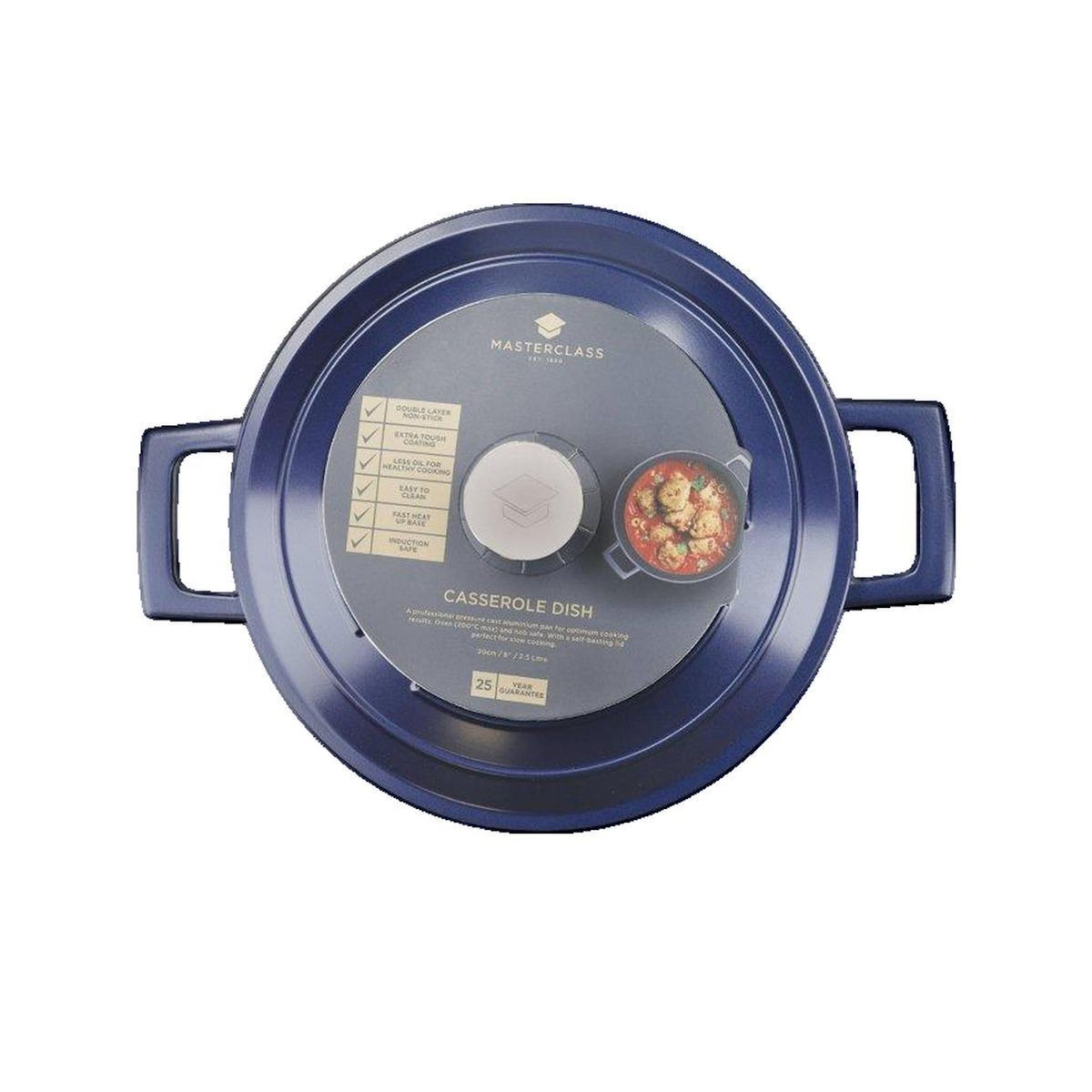 ASTER Casserole Aster Modèle 5057982068271 Aluminium bleu métallique