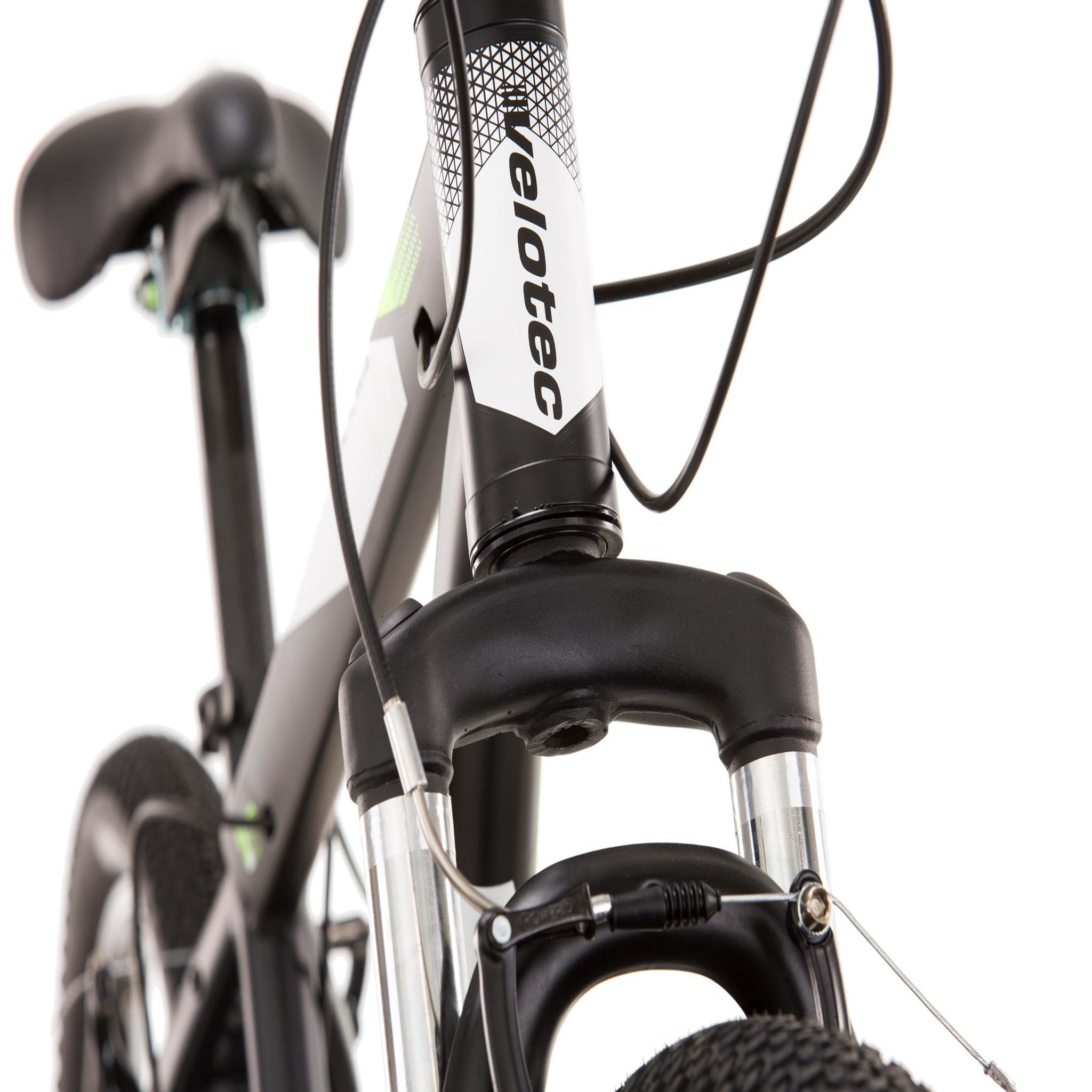 Voir la diapositive 4 : VTT 29'' Cadre Aluminium - Fourche Télescopique - 21 Vitesses avec équipement Shimano ( Dérailleurs, roue libre et poignées )