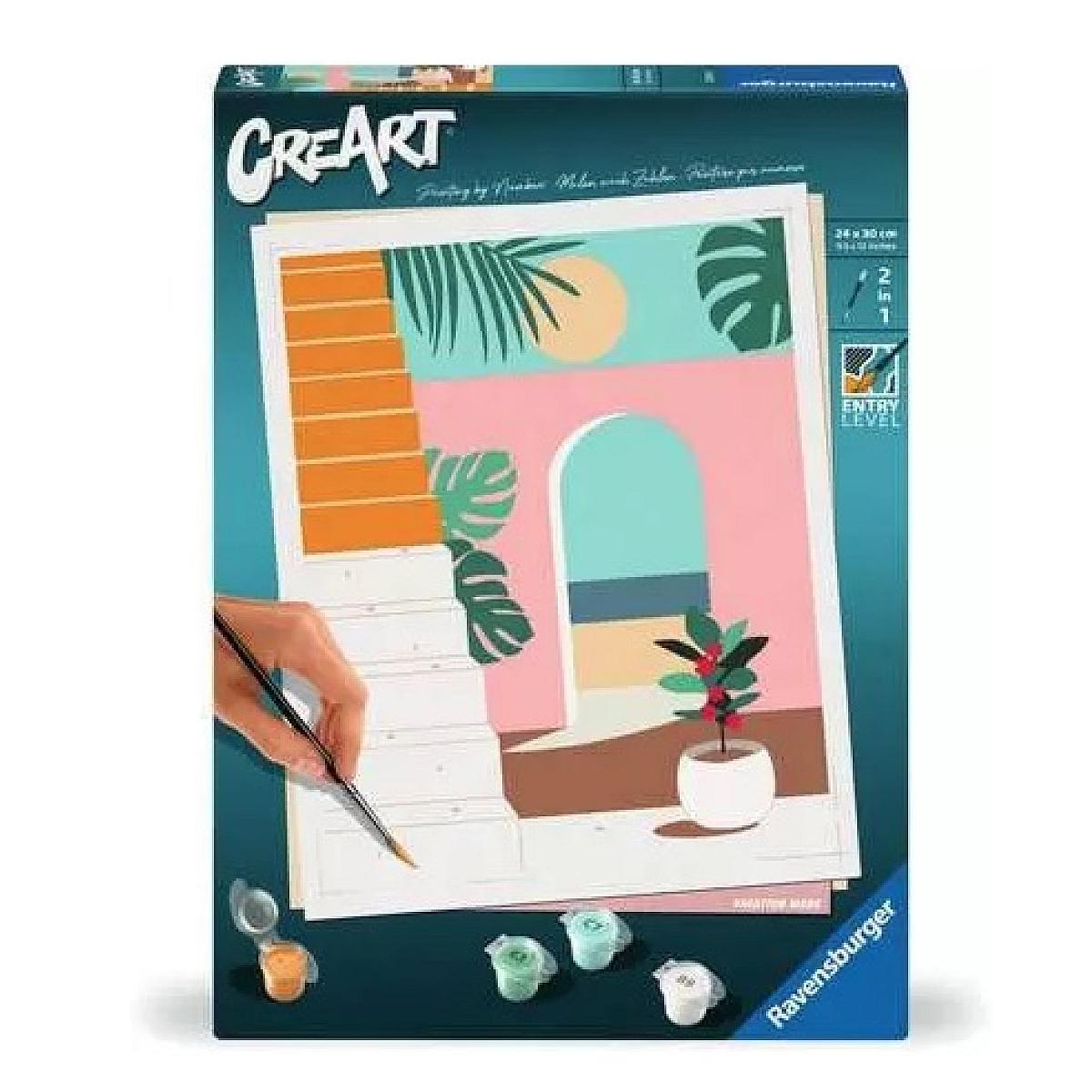 Nathan CreArt 24x30cm Vacation Mode - Peinture numeros
