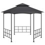 Voir la diapositive 4 : VIDAXL Belvedere avec parois 3,1x2,7 m Anthracite