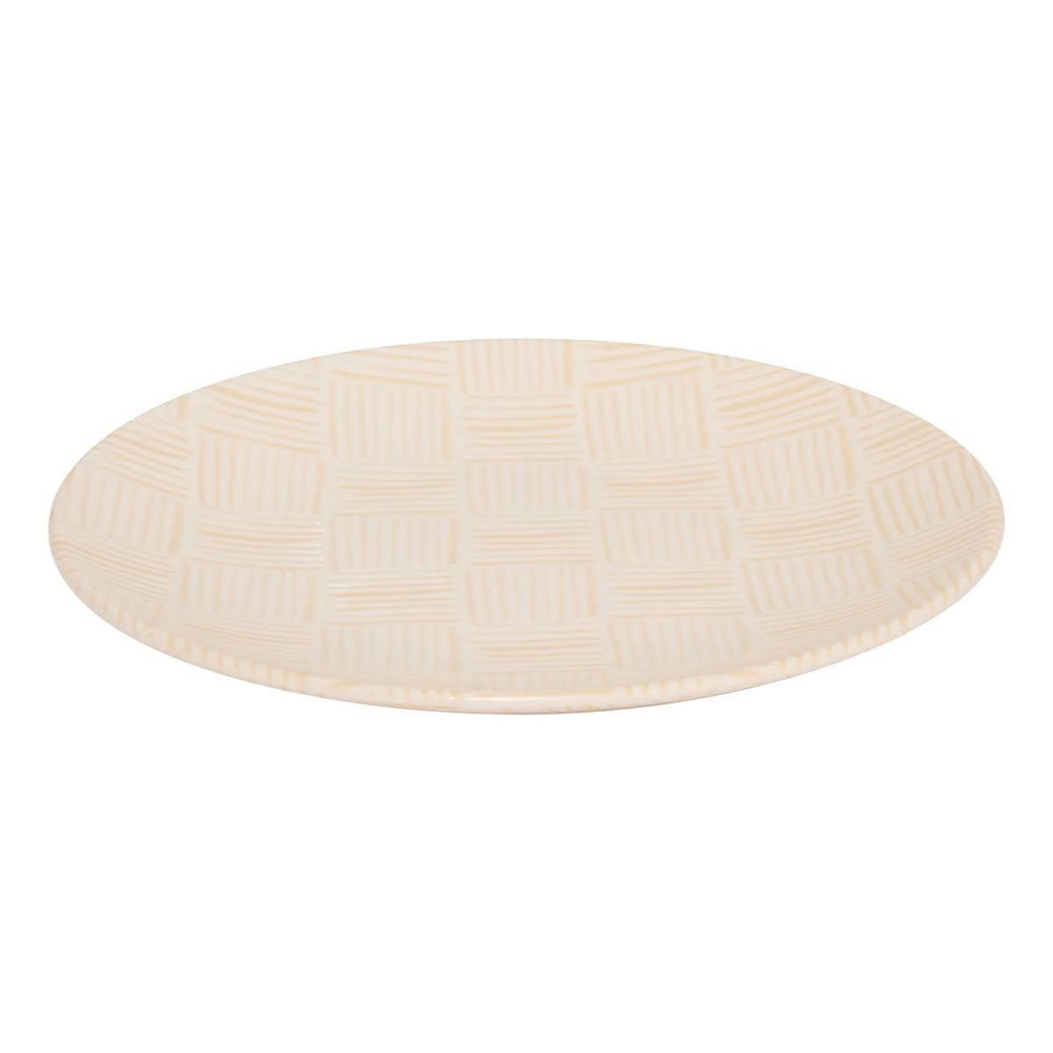 Voir la diapositive 2 : SECRET DE GOURMET Lot de 6 assiettes à dessert  laetitia  19cm crème