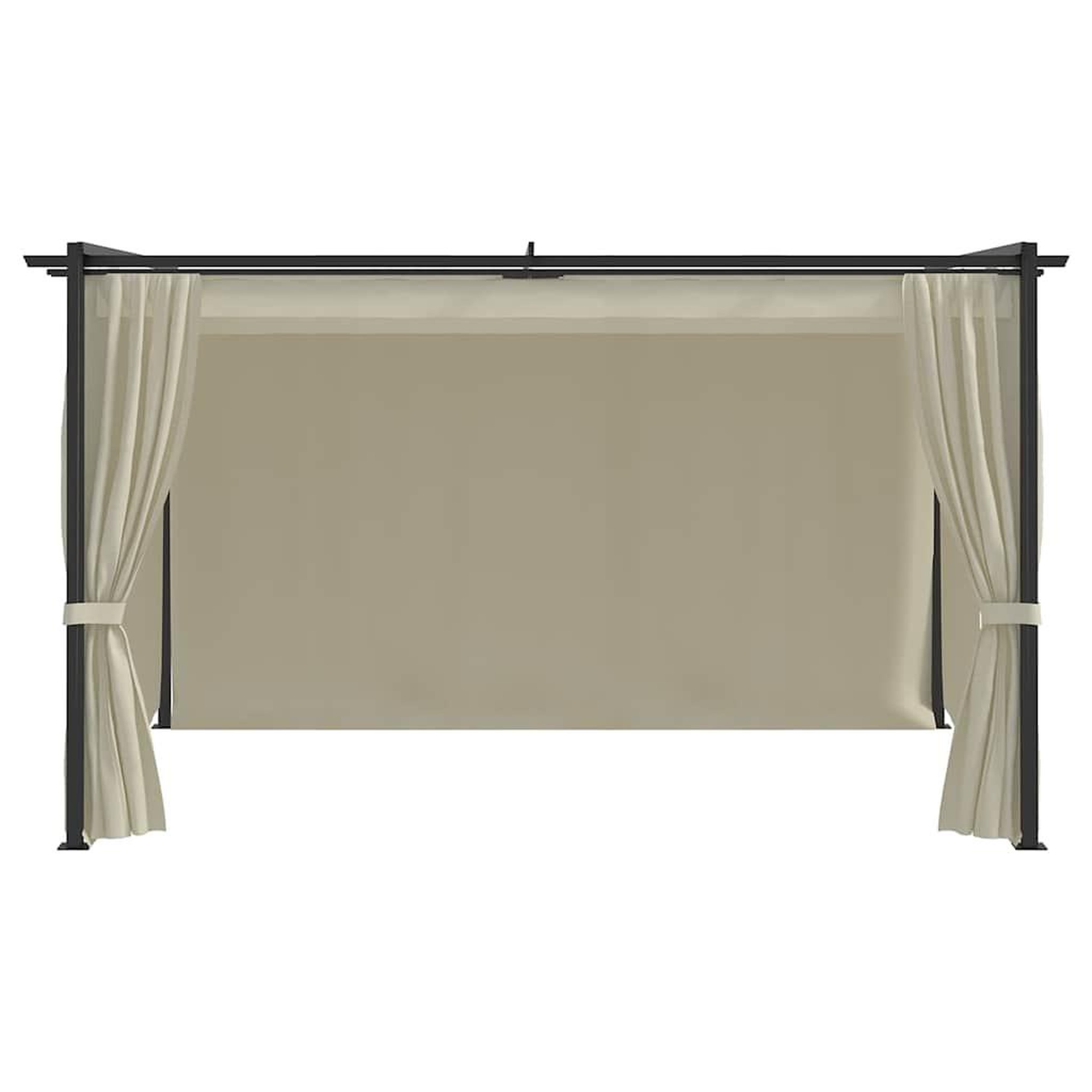 Voir la diapositive 6 : VIDAXL Belvedere 4x3 m Creme