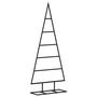 Voir la diapositive 2 : VIDAXL Arbre de Noël en metal pour decoration noir 90 cm