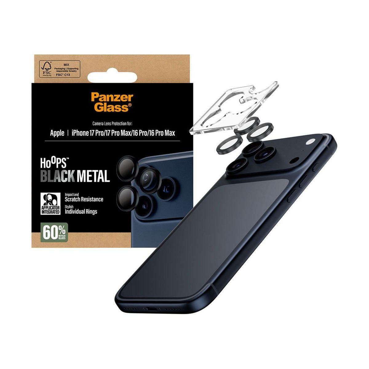 PANZERGLASS Protège écran iPhone 17 Pro/ Pro Max protège objectif