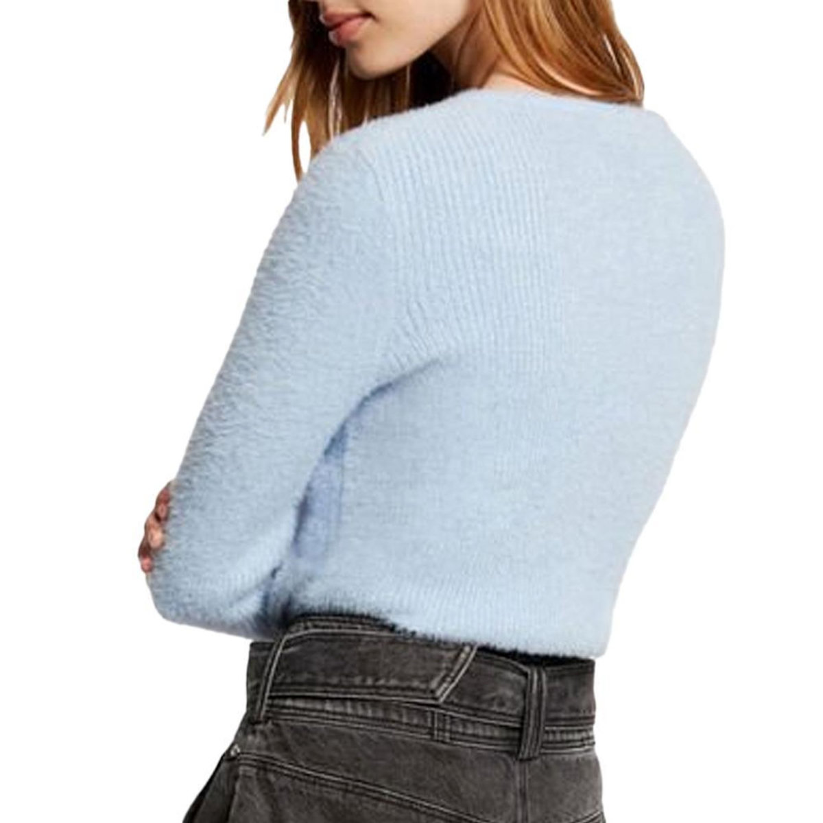 MORGAN Pull Bleu Clair Femme Morgan Moove