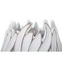 Voir la diapositive 3 : Paris Prix Vase Design en Relief  Honduras  41cm Blanc