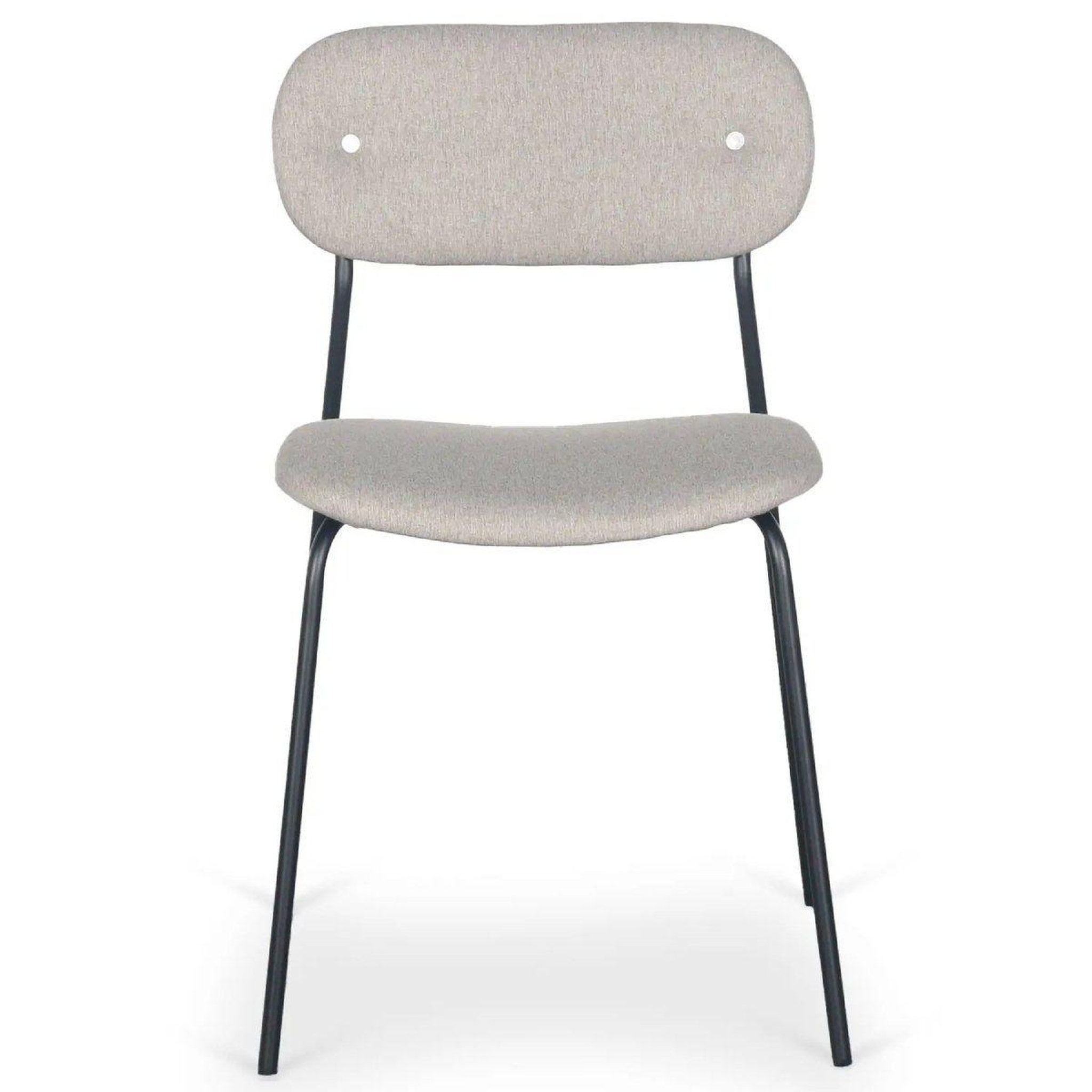 Voir la diapositive 4 : Paris Prix Lot de 8 Chaises Design  Tyler  80cm Beige
