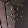 Voir la diapositive 5 : VIDAXL Coffre vintage de rangement bois 66 x 38 x 40 cm