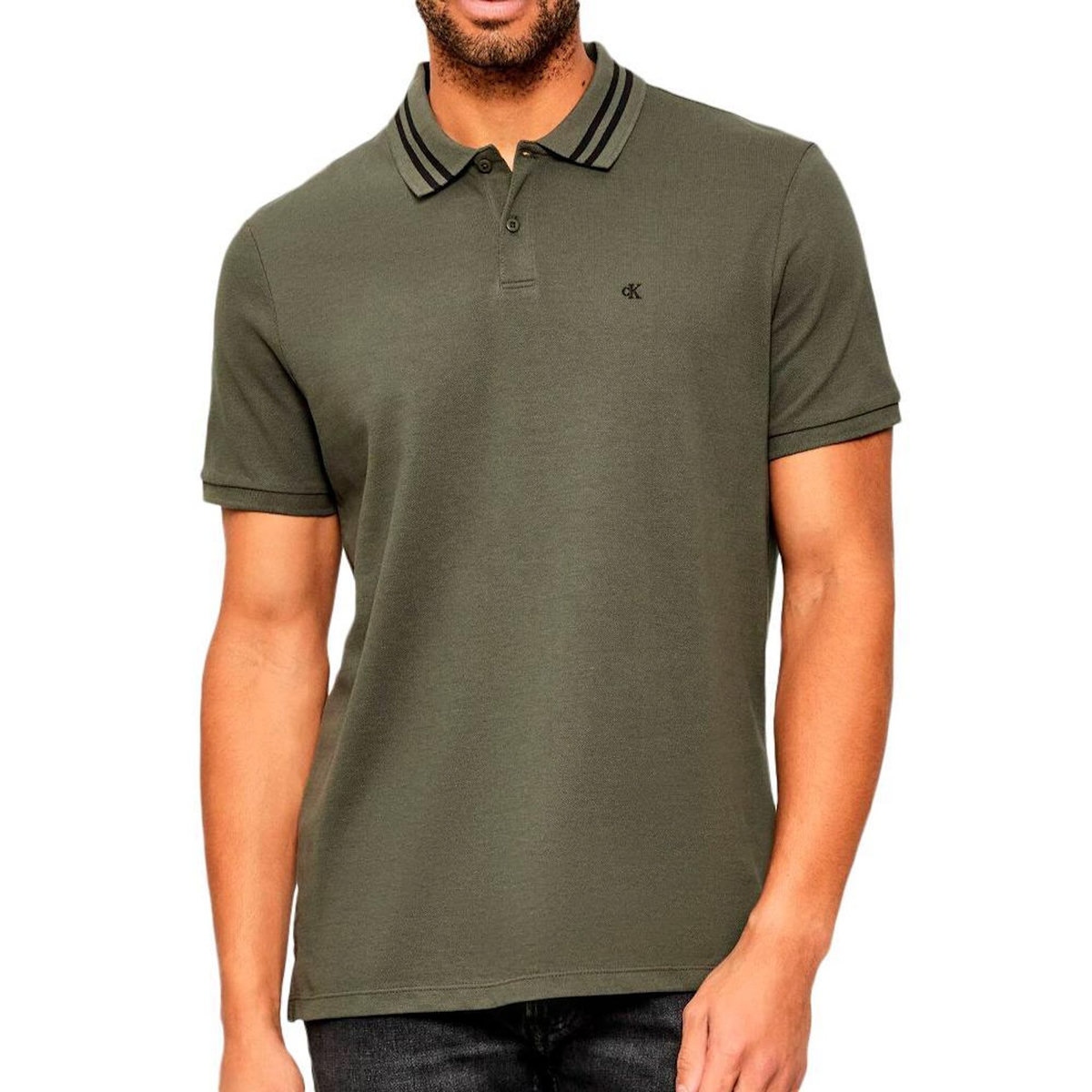 CALVIN KLEIN JEANS Polo  Homme Calvin Klein Jeans Pique