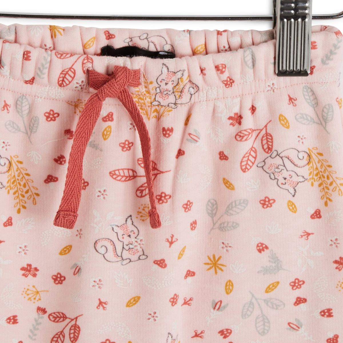 INEXTENSO Pantalon molleton de naissance écureuil bébé fille