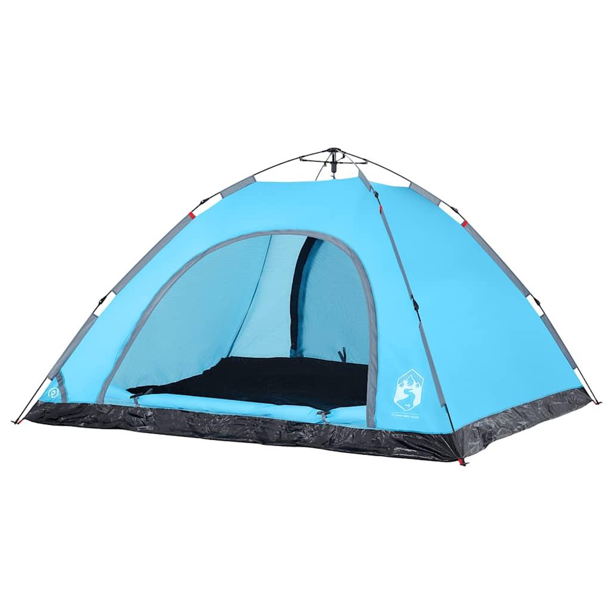 Voir la diapositive 4 : VIDAXL Tente de camping 5 personnes bleu liberation rapide