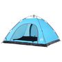 Voir la diapositive 4 : VIDAXL Tente de camping 5 personnes bleu liberation rapide