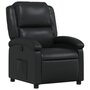Voir la diapositive 2 : VIDAXL Fauteuil inclinable Noir Similicuir