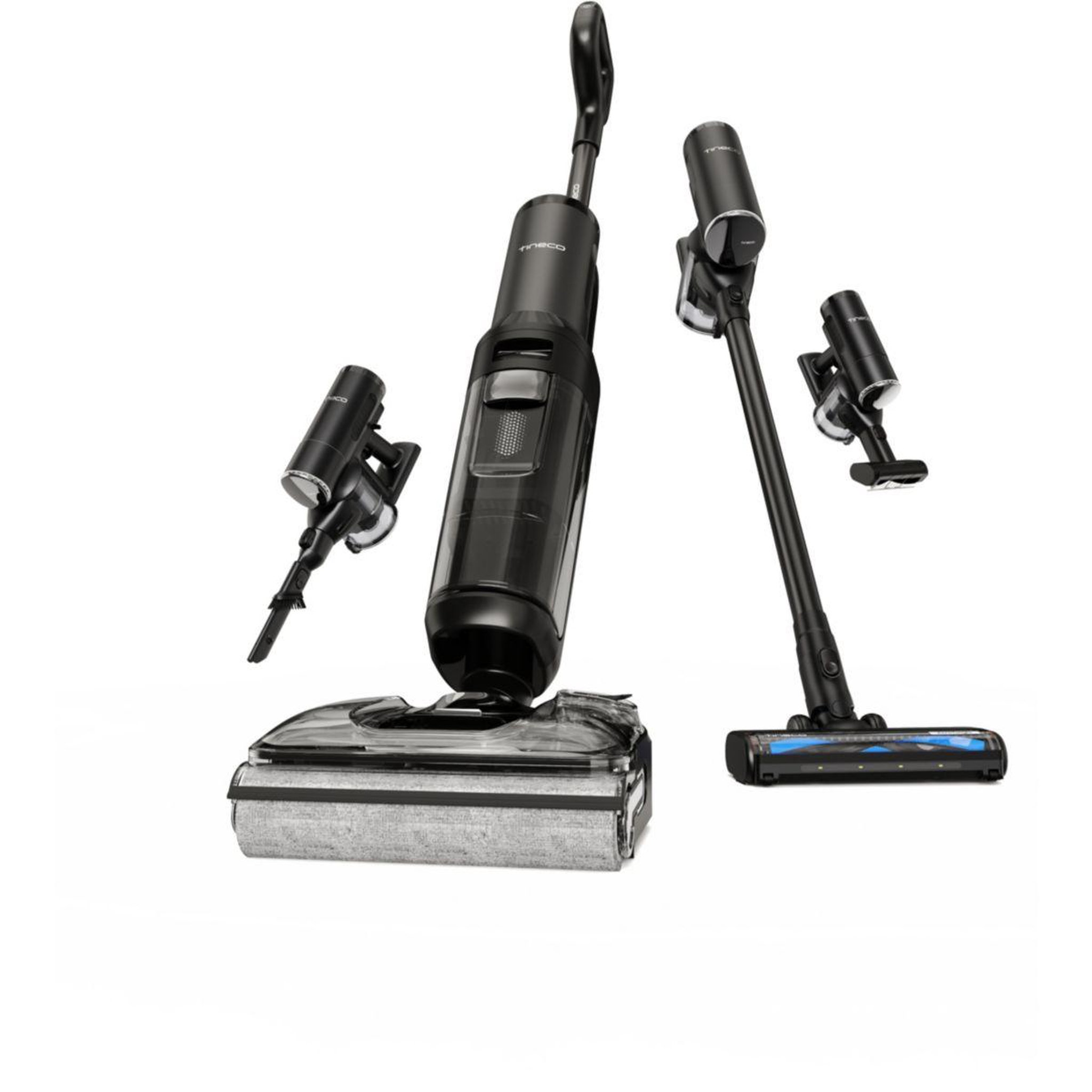 Voir la diapositive 2 : TINECO Aspirateur laveur floor one s7 switch stretch premium noir