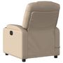 Voir la diapositive 4 : VIDAXL Fauteuil de massage inclinable electrique cappuccino similicuir