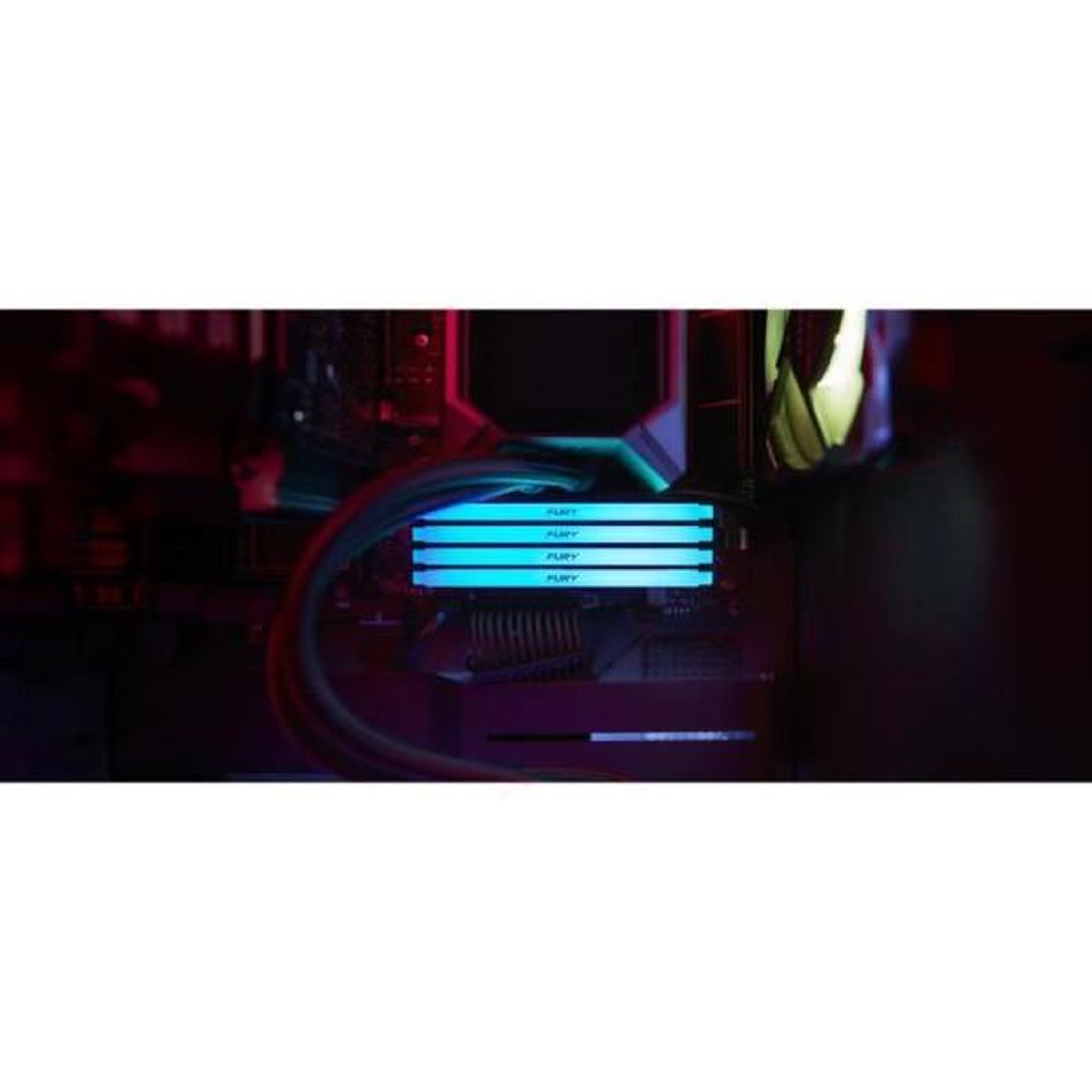 Voir la diapositive 6 : Kingston Mémoire DDR4 - KINGSTON - FURY Beast - 32 Go (2 x 16 Go) - 3600 Mhz - CL18