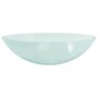 Voir la diapositive 3 : VIDAXL Lavabo Verre 50x37x14 cm Depoli