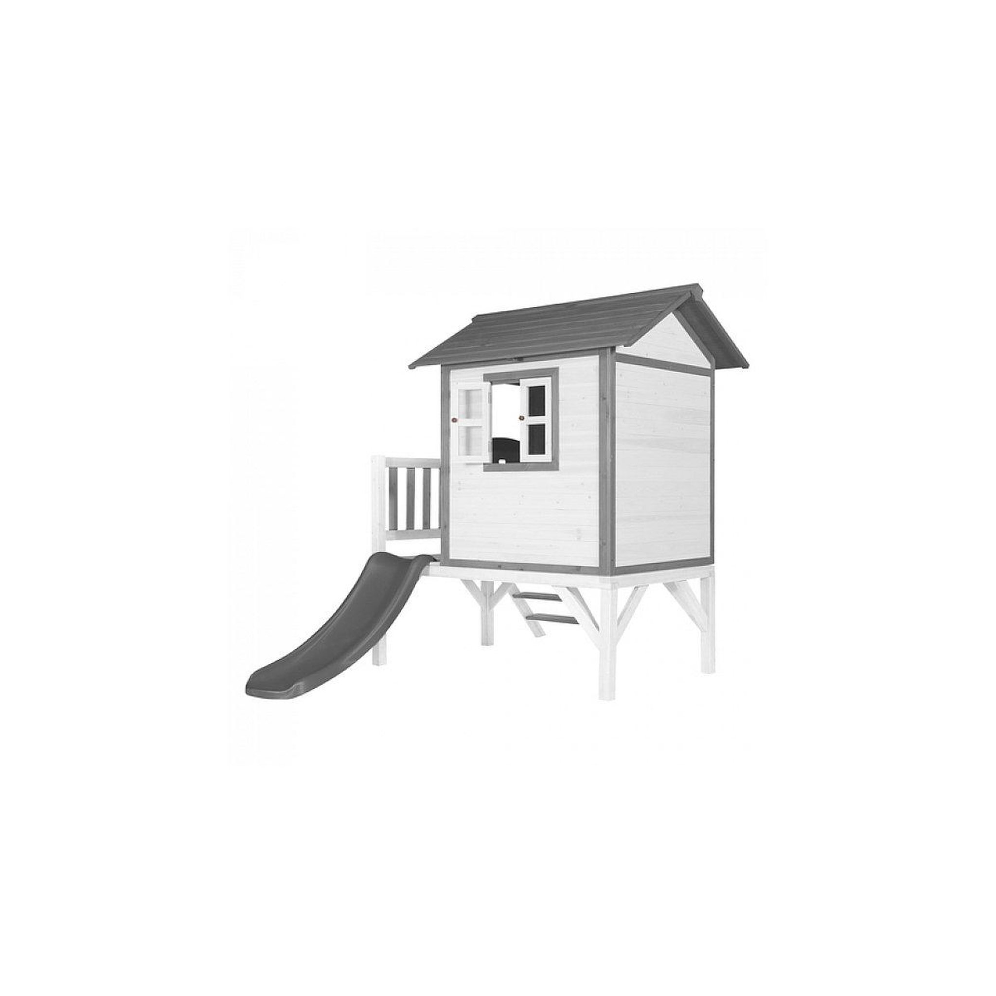 Voir la diapositive 3 : Axi House Axi beach lodge xl maisonnette classic toboggan gris