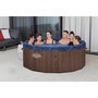 Voir la diapositive 3 : BESTWAY Spa gonflable toronto airjet plus avec contrôle à distance pour 5 à 7 personnes - 60163