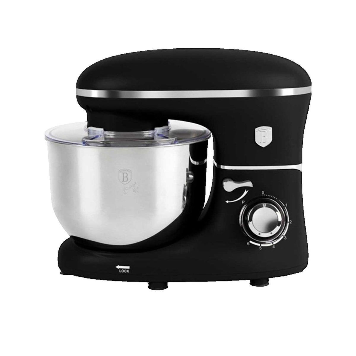 BERLINGER HAUS Robot pâtissier Berlinger Haus BH-9512 mixeur planétaire 1300 W noir mat