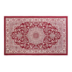 Paris Prix Tapis Déco  Cherine  68x110cm Rouge