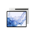 Samsung Samsung Galaxy Tab S8+ SM-X800 256 Go 31,5 cm (12.4 ) Qualcomm Snapdragon 8 Go Wi-Fi 6 (802.11ax) Android 12 Argent