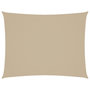 Voir la diapositive 2 : VIDAXL Voile de parasol tissu oxford rectangulaire 6x8 m beige