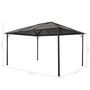 Voir la diapositive 5 : VIDAXL Tonnelle avec toit Aluminium 4x3x2,6 m Noir