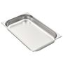 Voir la diapositive 4 : VIDAXL Récipients Gastronorm 4 pcs GN 1 1 65 mm Acier inoxydable