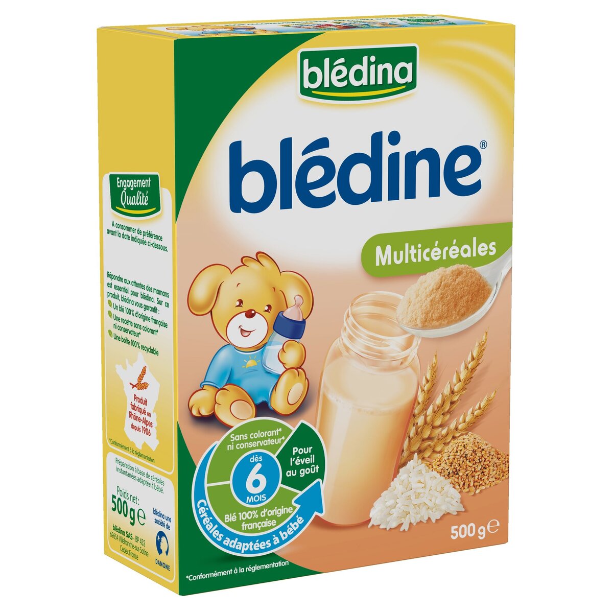 BLÉDINA BLÉDINE Multicéréales Dès 6 mois 500g