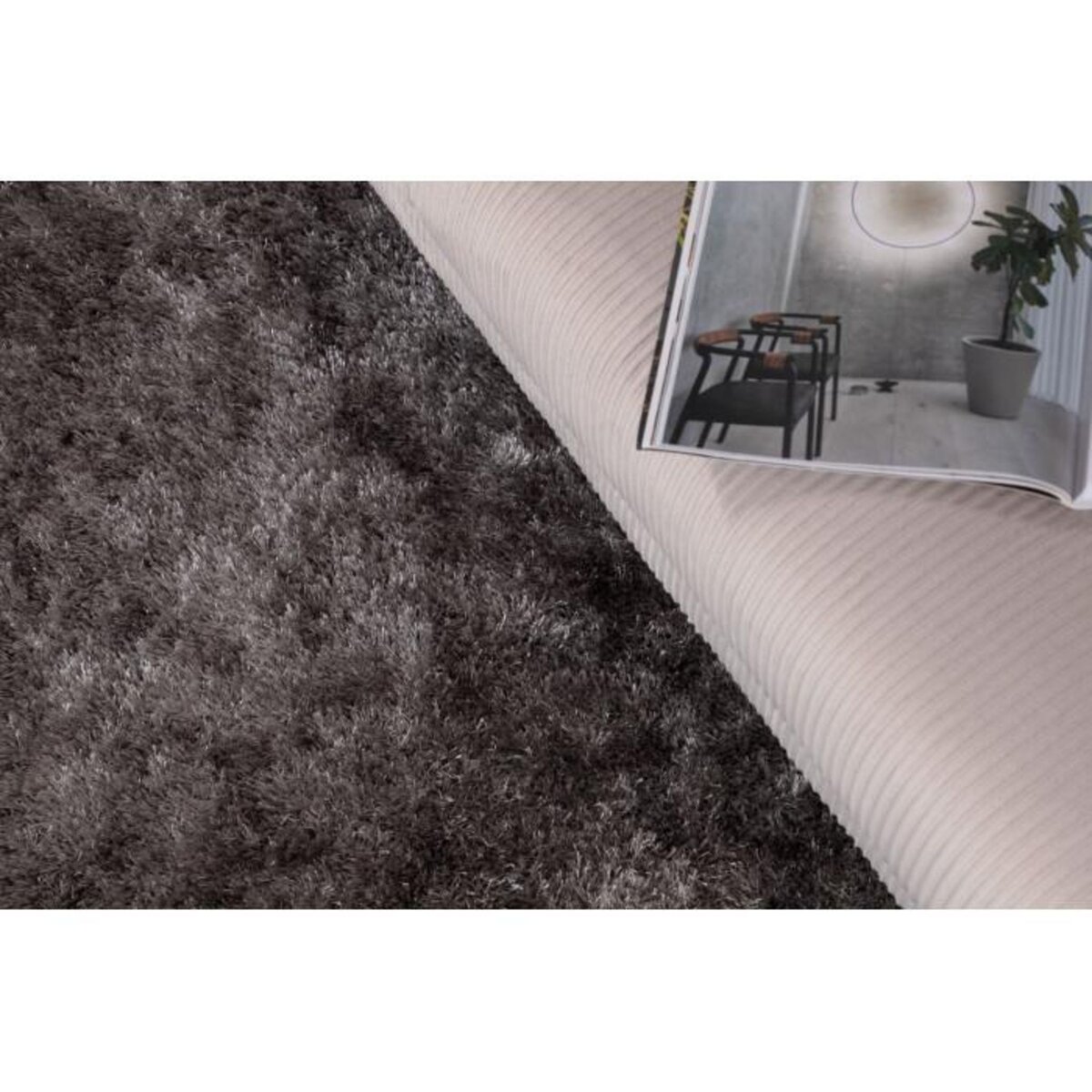 Paris Prix Tapis Déco  Mattis  160x230cm Gris